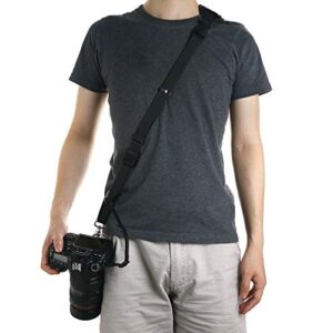 camera strap,dslr shoulder strap crossbody sling quick release storage pocket