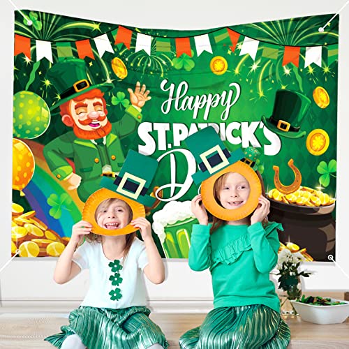 St. Patricks Day Party Supplies Decorations, Happy St. Patricks Day Backdrop, St. Patricks Day Banner Decorations, St. Patricks Party Backdrop, St. Patrick's Day Party Banner, St. Patrick's Background