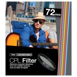 Vivitar CPL72 72mm 1-Piece Multi-Coated Camera Lens Filter (OLD MODEL)