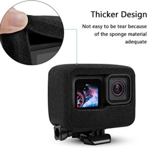 Taisioner Windslayer Cover Wind Muff for GoPro Hero 9 Hero 10 Hero 11 Black Housing Frame Case Video Noise Reduction Accessories