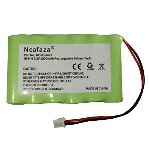 NEAFAZA 300-03864-1 7.2v 1500mAh Battery Replacement Compatible with Honeywell Alarm Lynx WALYNX-RCHB-SC Honeywell Lynx Touch K5109, L3000, L5000, L5100, L7000