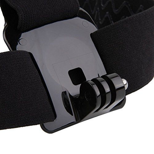 TEKCAM Action Camera Head Mount Strap Wearing Head Belt Compatible with Gopro Hero 11 10 9 8 7 6 5/AKASO/Dragon Touch/APEMAN/Campark/Apexcam/Surfola/WOLFANG Action Camera