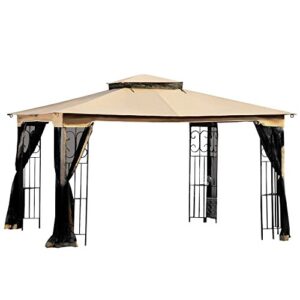 garden winds replacement canopy top cover for the regency ii gazebo – 350