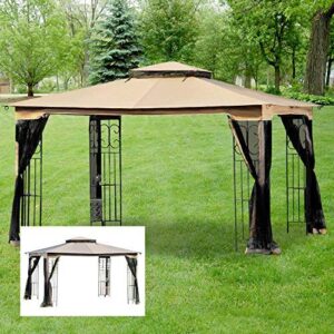 Garden Winds Replacement Canopy Top Cover for The Regency II Gazebo - 350