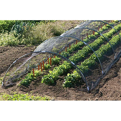 SEBORIO Sunblock 50% Shade Cloth Sun Net, Garden Shade Mesh Fabric for Patio, Plant Cover, Greenhouse, 10x50ft, Black