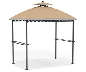 garden winds replacement canopy top cover for oakmont grill gazebo – riplock 350