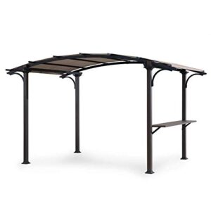 garden winds replacement canopy top cover compatible with the wilson & fisher capilano pergola gazebo – riplock 500