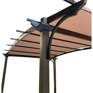 Garden Winds Replacement Canopy Top Cover Compatible with The Wilson & Fisher Capilano Pergola Gazebo - Riplock 500