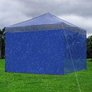 Instahibit 1080D 120g EZ Pop Up Canopy Sidewall UV30+ Fits 10x10ft Canopy Outdoor Picnic 1 Piece Garden