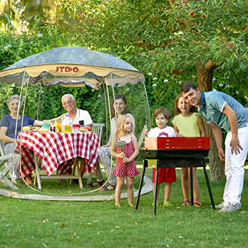 Bubble Igloo PVC Tent, JTDDO Winter Tent Oversize Cold Protection Canopy Tent 9'x9' for 4-6 Person for Outdoor/Garden/Backyard/Patios, Beige