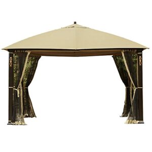 garden winds replacement canopy top cover for the cedar river gazebo – 350