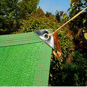 YSUEFIJO Garden 80% Shade Cloth, Outdoor Sun Shade Cover, Sun Mesh UV Resistant Net, Heavy Duty Shade Mesh Tarp, Taped Edge with Grommets, Sun Net Mesh for Patio Backyard