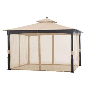 garden winds replacement canopy top cover for wicker 10 x 12 gazebo- riplock 350