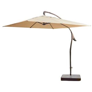 garden winds replacement canopy top cover for 8ft square umbrella yjaf-037 – riplock 350