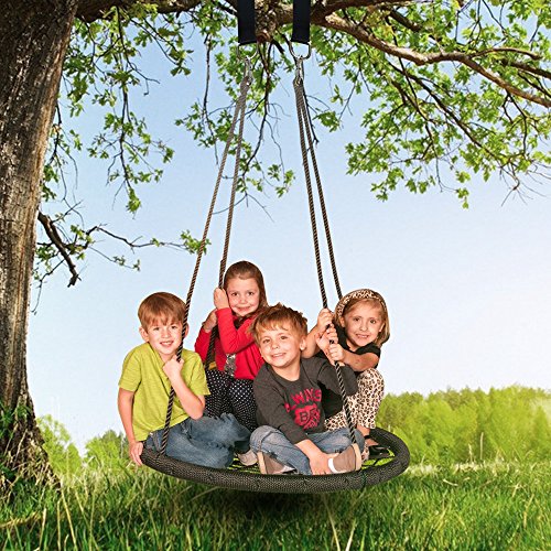 Tree Swing Hanging Straps Kit,2 PCS Tree Swing Straps Holds 2000 lbs,10FT Extra Long Straps with Safer Lock Carabiners,Perfect for Hammock,Tree Swing,Carry Pouch & Easy Fast Installation