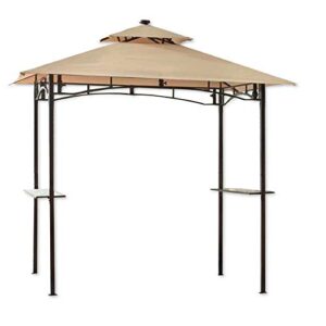 garden winds replacement canopy top cover for the solar grillzebo – riplock 350