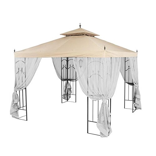 Replacement Canopy Top Cover for Home Depot's Arrow Gazebo - RipLock 500 - Will ONLY FIT Home Depot Arrow Gazebo Model