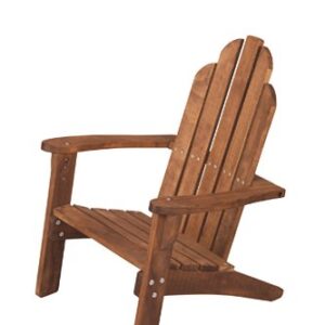 Maxim Child’s Adirondack Chair. Kids Outdoor Wood Patio Furniture for Backyard, Lawn & Deck