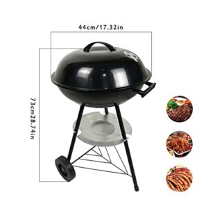 GEEKLLS Charcoal grills Charcoal BBQ Grill Outdoor Round BBQ Grill Backyard Barbecue Grill Garden Picnic Cooking Tools