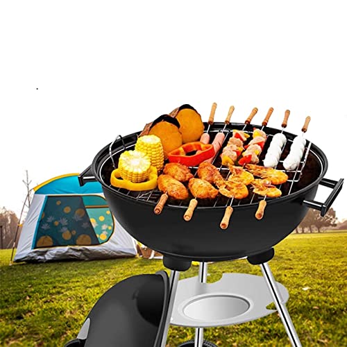 GEEKLLS Charcoal grills Charcoal BBQ Grill Outdoor Round BBQ Grill Backyard Barbecue Grill Garden Picnic Cooking Tools