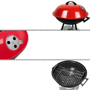 GEEKLLS Charcoal grills Charcoal BBQ Grill Outdoor Round BBQ Grill Backyard Barbecue Grill Garden Picnic Cooking Tools