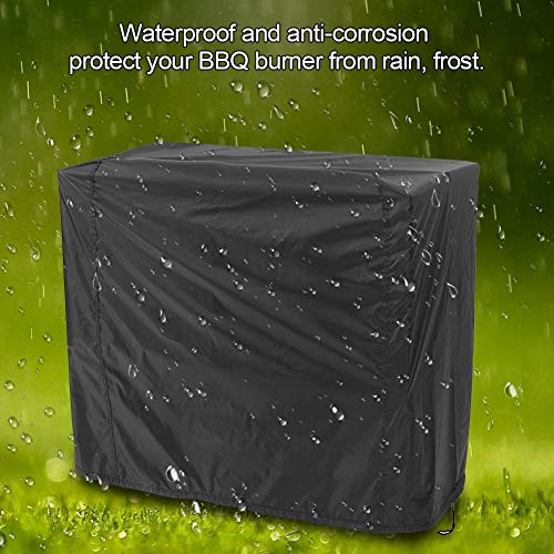Gorgeri BBQ Grill Covers Outdoor Waterproof Barbecue Covers Garden Patio Polyester Grill Protector(80x66x100cm)