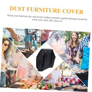 CUBTOL Grill Cover Combo Grill Oven Grill Rack Outdoor Griddle Grill Barbecue Grill Protector Garden BBQ Cover BBQ Smoker Cover Outdoor BBQ Cover Oven Protection Cover BBQ Oven Cover Set