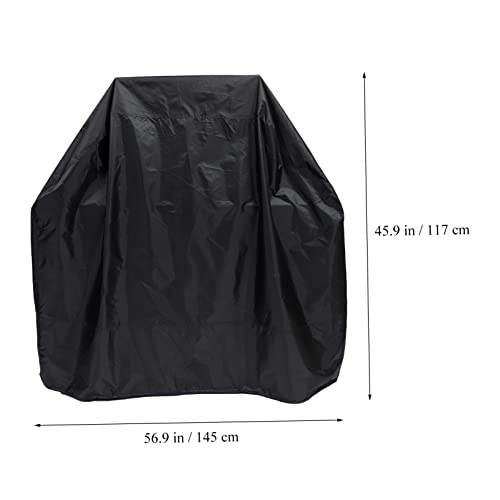 CUBTOL Grill Cover Combo Grill Oven Grill Rack Outdoor Griddle Grill Barbecue Grill Protector Garden BBQ Cover BBQ Smoker Cover Outdoor BBQ Cover Oven Protection Cover BBQ Oven Cover Set