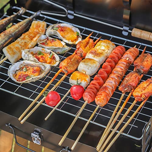 GEEKLLS Charcoal grills BBQ Grill Portable Foldable Box Type Charcoal Barbeque Grills Household Garden Patio Outdoor Camping Heating Stove Picnic Tools