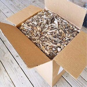 hypeshops 1 big box shown (30+ lbs) colorado mixed mulch smoking/garden wood chips