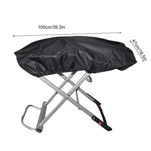 Folding Grill Dust Cover Compatible with Many Types of Grills & Easy to Clean for Home Garden Yard BBQ Tool