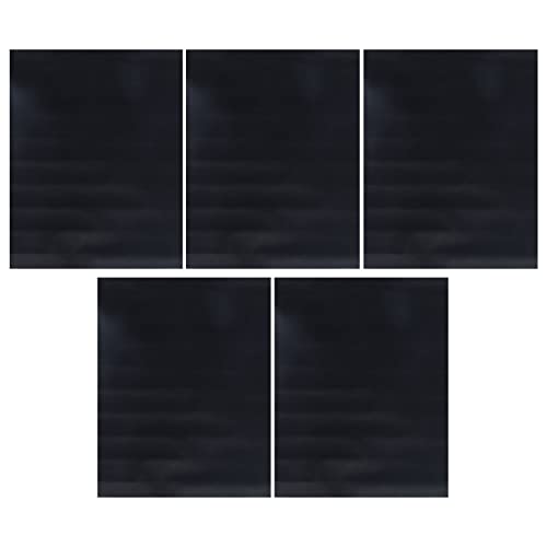 RvSky Garden kit 5Pcs Barbecue Grill Mat Rectangle PTFE Reusable Non Stick Fryer Mat for Frying Cooking Grilling