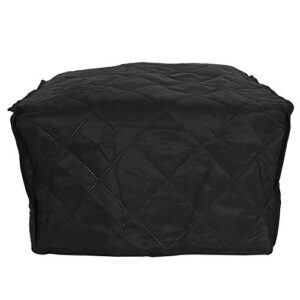 qstnxb grill cover, portable foldable household appliance protective cover with covered vents, durable snowproof windproof bbq grill dust cover, for home camping, back garden, patio