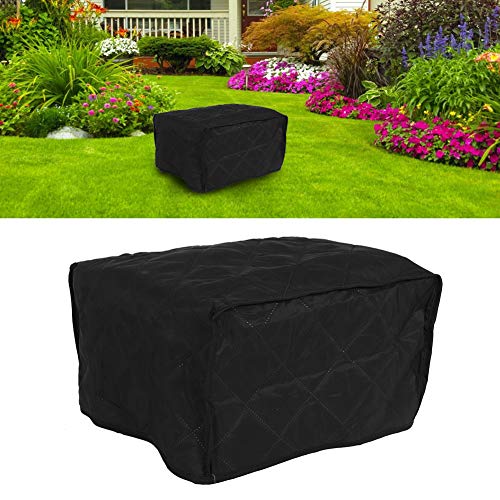 QSTNXB Grill Cover, Portable Foldable Household Appliance Protective Cover with Covered Vents, Durable Snowproof Windproof BBQ Grill Dust Cover, for Home Camping, Back Garden, Patio