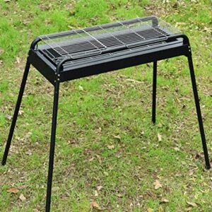 GEEKLLS Charcoal grills Metal BBQ Grill Electric Charcoal Grill Automatic Flip Barbecue Stove For Outdoor Picnic Home Garden Party Roasting