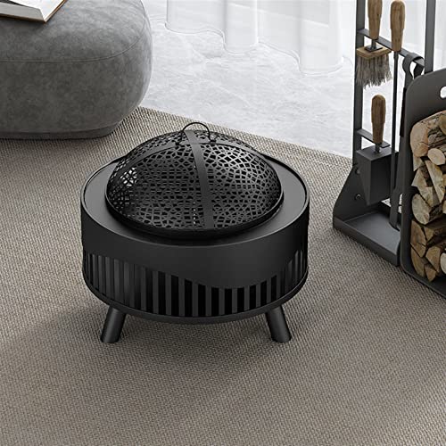 GEEKLLS Charcoal grills Outdoor Courtyard Fire Pit Portable Household Barbecue Stove Indoor Stove Grill Garden BBQ Grill Patio Furniture ( Color : 02 )