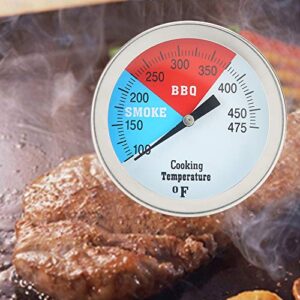 Garden Supplies Stainless Steel Barbecue Oven Cooking Thermometer Temp Gauge Kitchen Utensils