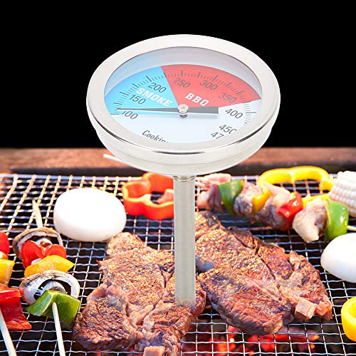 Garden Supplies Stainless Steel Barbecue Oven Cooking Thermometer Temp Gauge Kitchen Utensils