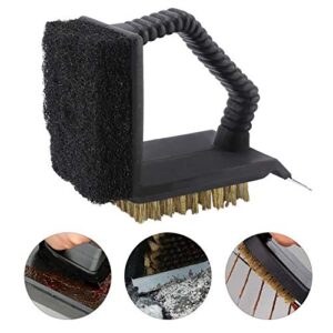 GLOGLOW Kitchen Wire Brush, Barbecue Cleaner, Gas Oven Camping Picnic for Home for Garden