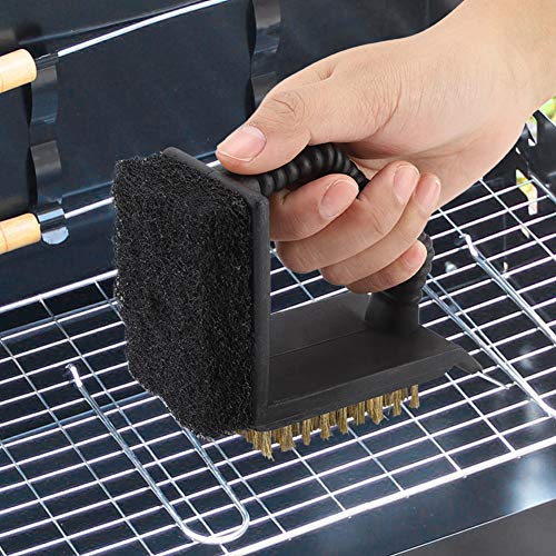 GLOGLOW Kitchen Wire Brush, Barbecue Cleaner, Gas Oven Camping Picnic for Home for Garden