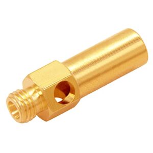 Uenede 10PCS Brass Burner Jet Nozzle for Cast Iron Burner Propane Natural Gas