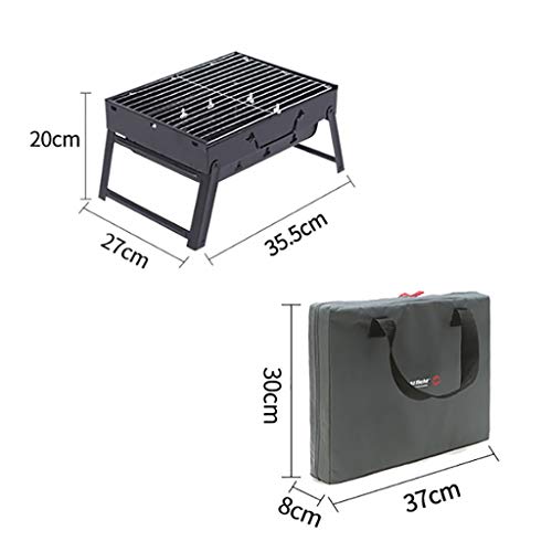 Guoguocy BBQ Barbeque Barbecue Grills,BBQ,Household Charcoal Grills,Garden Outdoor Portable Barbecue Tools,2-5 People