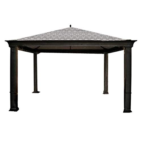 Garden Winds Tiverton (Series 3) Gazebo Replacement Canopy - Standard 350 - Damask Beige