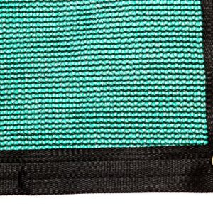 Be Cool Solutions 70% Green Outdoor Sun Shade Canopy: UV Protection Shade Cloth| Lightweight, Easy Setup Mesh Canopy Cover with Grommets| Sturdy, Durable Shade Fabric for Garden, Patio & Porch 12'x16'