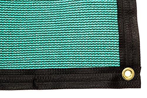 Be Cool Solutions 70% Green Outdoor Sun Shade Canopy: UV Protection Shade Cloth| Lightweight, Easy Setup Mesh Canopy Cover with Grommets| Sturdy, Durable Shade Fabric for Garden, Patio & Porch 12'x16'