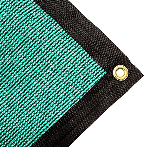 Be Cool Solutions 70% Green Outdoor Sun Shade Canopy: UV Protection Shade Cloth| Lightweight, Easy Setup Mesh Canopy Cover with Grommets| Sturdy, Durable Shade Fabric for Garden, Patio & Porch 12'x16'