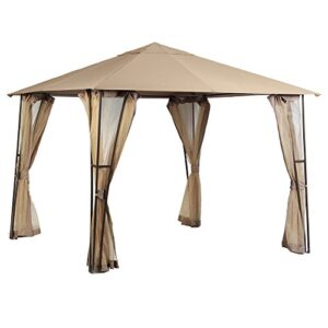 garden winds replacement canopy top cover for the altoona 10′ x 10′ gazebo – riplock 350