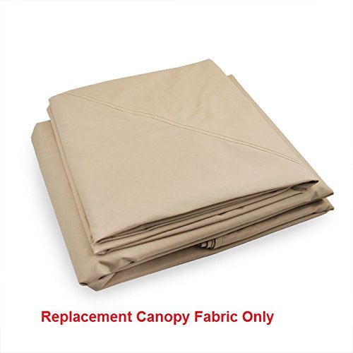 10 x 12 Bay Window Gazebo Replacement Canopy Top Cover - RipLock 350