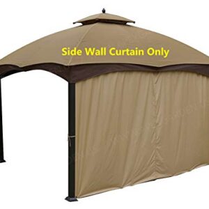 APEX GARDEN 12-ft Privacy Panel Curtain / Side Wall Sunshade (One Side Only)