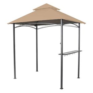 garden winds replacement canopy top cover compatible with the outsider grill gazebo – riplock 350